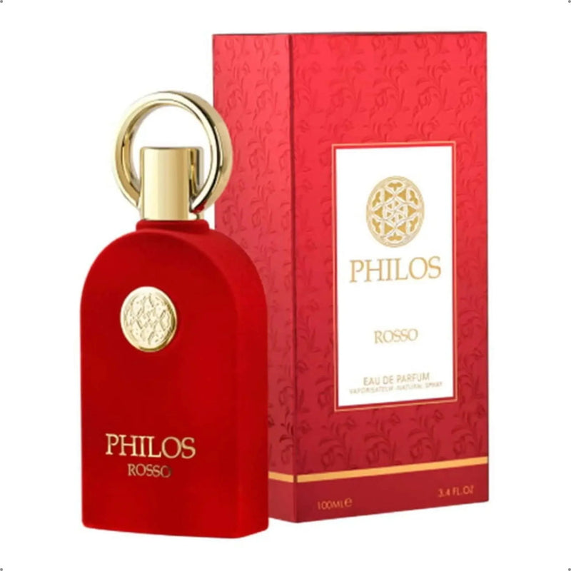 Perfume Arabe Maison Alhambra Philos Rosso Masculino EDP 100ml